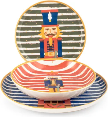 Produktbild von H&h Weihnachtstafelservice 12-teilig William
