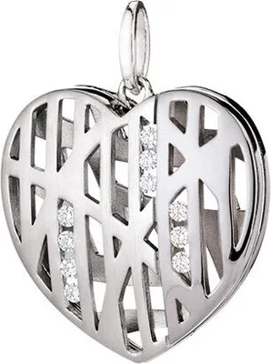 Produktbild von Tétino Anhänger Herz 42013-01 Sterling Silber, Zirkonia