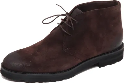 Produktbild von F5582 polacchino uomo dunkelbraun CARACCIOLO 1971 vintage Effekt Schuh Stiefel Mann