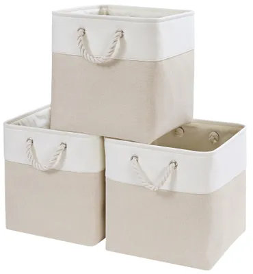 Obrázok produktu pre Sada 3 úložných boxov – 33x38x33 cm, vhodné na oblečenie a hračky