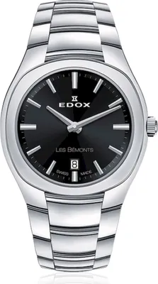 Image de Edox - Montre-bracelet - Ladies - Les Bémonts - Ultra Slim Date - 57004 3 NIN