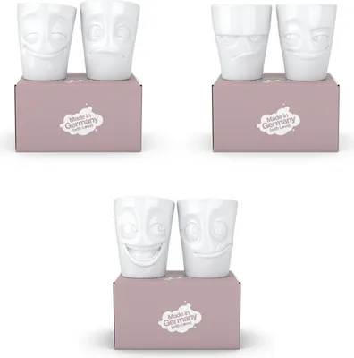 Produktbild von Fiftyeight Becher-Set 6-tlg. OHNE HENKEL weiß