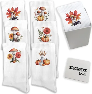 Produktbild von epicsocks Erntezauber Socken in 42-46 im