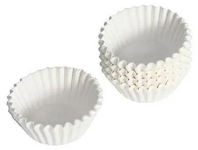 Produktbild von Muffinpapier, Gebäckkapseln 1000 Stück, weiß backfeste Papierförmchen, CupcakeinMuffinpapier weiß 1000 Stück