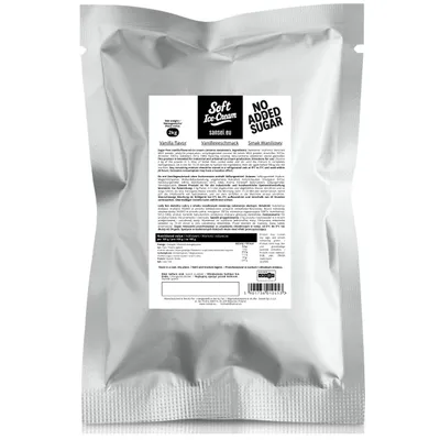 Image de Sansei Préparation pour glace à l’italienne vanille sans sucres ajoutés, 2 kg