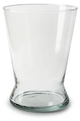 Produktbild von Jodeco Blumenvase Xana - klar transparent - Glas - 18,5 x 25 cm