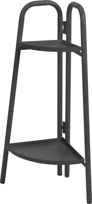 Produktbild von HOME STYLING COLLECTION Blumenständer aus Metall 2 EBENEN Gestell Ablagen Eckständer