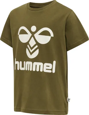 Produktbild von hummel hmlTRES T-SHIRT S/S - DARK OLIVE - 152