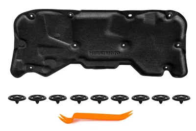 Produktbild von HERSTMOTO Motorhaubendämmung Schalldämmung der Motorhaube Motorhauben-Dämmmatte MIT CLIPS FÜR NISSAN MICRA III K12 2003-2010 65840-AX610