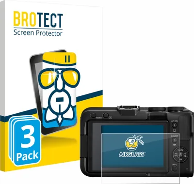 Produktbild von 3x BROTECT Schutzglas für Canon EOS R50 V Schutzfolie Panzer Folie Glas Display Schutz klar