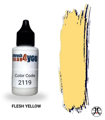 Produktbild von AC4Y Flesh Yellow - 30ml Airbrushfarbe - AirbrushColor4you 312119