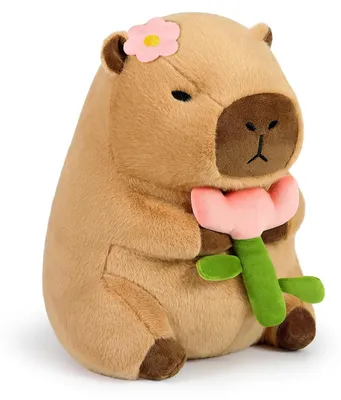 Produktbild von Niedliches Capybara Plüsch Kuscheltier - 35 cm Kawaii Kissen für Kinder ab 3 Jahren
