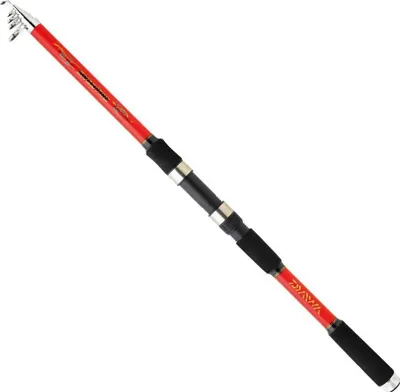 Produktbild von Daiwa Sweepfire Tele Spinnrute Rot,Schwarz 3.00 m / 20-60 g Rot,Schwarz 3.00 m