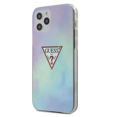 Produktbild von Guess Guhcp12Lpcumcgc02 Iphone 12 Pro Max 6,7 Niebieski/Blau Hardcase Krawatte & Würfel Sammlung