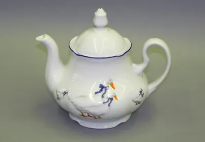 Obrázok produktu pre Čajník 1,2 l, hus, český porcelán, Leander