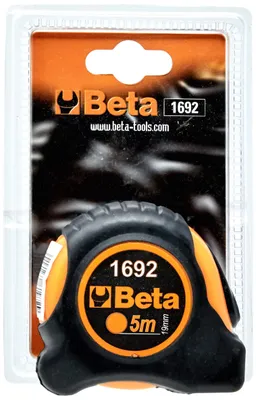 Imagen del producto de Cinta métrica enrollable BETA 5 m x 19 mm 1692/5