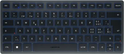 Image de CHERRY TAS KW 7100 MINI BT Wireless CH-Layout Slate Blue