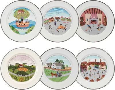 Produktbild von Villeroy & Boch Design Naif Speiseteller ø 27 cm Kollektion 6er Set