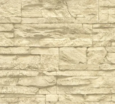 Produktbild von Profhome 707130-GU Stein Kacheln Tapete Steinoptik matt beige creme 5,33 m2