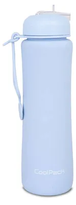 Immagine prodotto di Bottiglia pieghevole in silicone COOLPACK - POMPA - Blu polvere