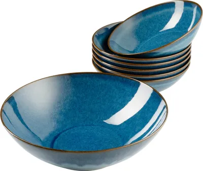 Produktbild von Mäser 931947 Ossia Salatschalenset KÖNIGSBLAU, blau, 7-teilig (1 Set)