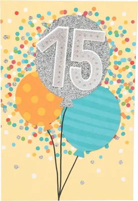 Produktbild von Depesche Zahlenkarten - Das beste Alter Sortierung : 15 Happy Birthday to you! Zahlenkarte Sortierung: 15 Happy Birthday to you!