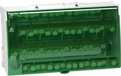 Obrázek produktu pro Svorkovnice Schneider Electric Linergy 125A, 4pólová, 4 x 15 šroubových svorek LGY412560