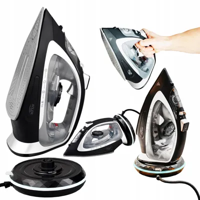 Produktbild von Adler AD 5043 kabelloses Dampfbügeleisen, 2800 W, mit Keramiksohle