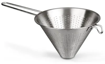 Küchensieb aus Edelstahl, Ø 18 cm, Höhe 13 cm