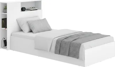 Immagine prodotto di Kenai - Letto per Bambini, Bianco, Contenitore