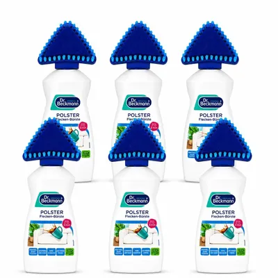 Produktbild von Dr. Beckmann Polsterreiniger mit Bürste Vorteilspack 6 x 400 ml