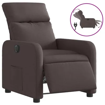 Produktbild von Relaxsessel Elektrisch Dunkelbraun Stoff