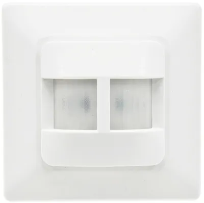 Produktbild von ChiliTec 22643 Unterputz PIR-Bewegungsmelder 180° LED geeignet, 2-Draht Technik, weiß