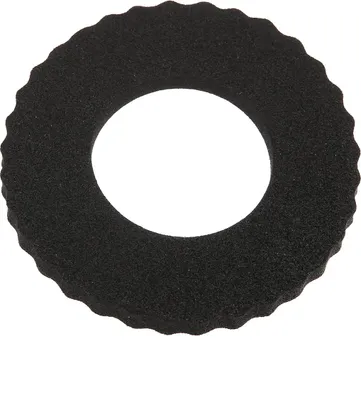 Produktbild von Tankschutzring aus Moosgummi, 120x60mm, Höhe 10mm - Schwarz