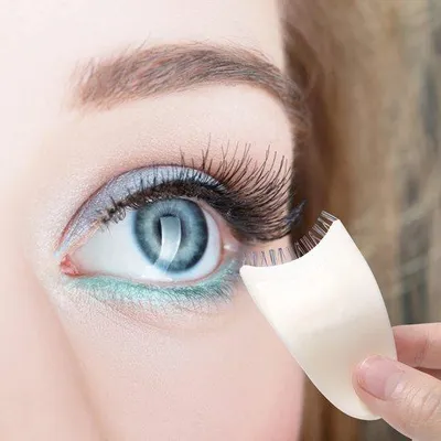 Produktbild von Nepwimpers-Set mit 2 Stücken - Wimperborstel - Wimpercoating - Gereedschaft für falsche Wimpern - Handhabung für falsche Wimpern