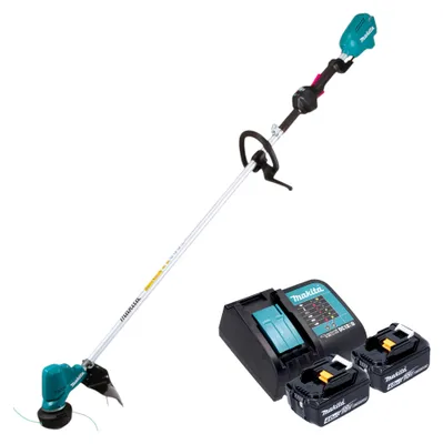 Produktbild von Makita DUR 190 LSM2X9 Akku Rasentrimmer 18 V 300 mm Brushless + 2x Akku 4,0 Ah + Ladegerät
