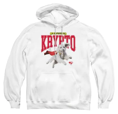 Produktbild von Superman - "2025" Kapuzenpullover für Herren/Damen Uni, Logo TV40154 (M) (Weiß), KI-generiertes Bild