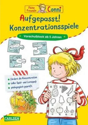 Produktbild von Aufgepasst! Konzentrationsspiele