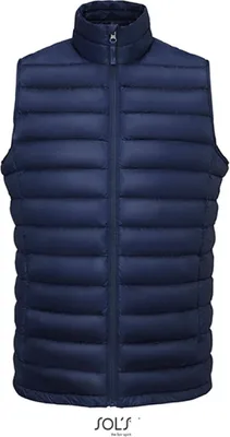 Produktbild von SOLs 02889 | Herren Wilson Bodywarmer Men Jacket - Nylon 380T - Farbe: French Navy - Größe: XL