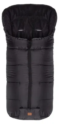 Produktbild von Fillikid Fleece-Fußsack Eco Big - Schwarz