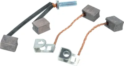 Produktbild von vhbw 4x Kohlebürste 15,6 x 12,6 x 9,4 mm kompatibel mit Briggs & Stratton 498148, 495102, 399928, 491334, 490753, 141052 Motor