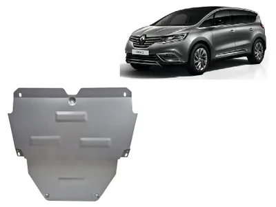 Immagine prodotto di Protezione sottoscocca in alluminio per il motore della Renault Espace