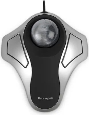 Produktbild von Kensington Orbit Optical Trackball - Trackball - rechts- und linkshändig - optisch - 2 Tasten - kabelgebunden - USB - Silber