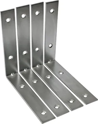 Zdjęcie produktu dla Wspornik T0282 150x25x2,5, wspornik (4 szt./opak.) Wspornik narożny, stalowy