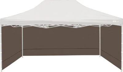 Image de Aga Parois latérales pour stand de3x4,5m Marron