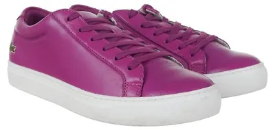 Obrázek produktu pro Lacoste – dámské „lifestyle“ tenisky, kůže PP8947 (40,5 EU) (fialové)