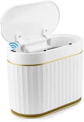 Immagine prodotto di Piccoli cestini automatici da 5 litri per bagno, cucina e scrivania