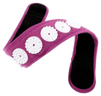 Produktbild von Bequemes Akupressur-Stirnband mit Massagefunktion