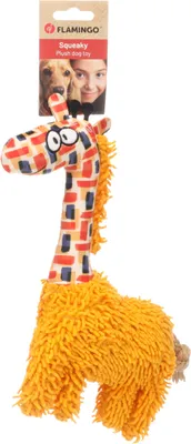 Image de Jouet en peluche Saffia girafe 30cm Flamingo