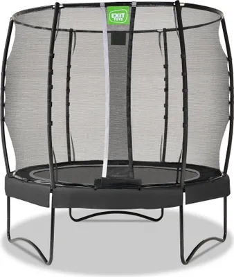 Image de EXIT Allure Premium Trampoline ø253cm – Sur pieds – Rond – Noir